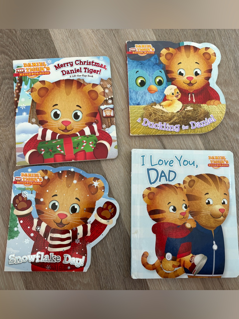 Daniel Tiger’s Neighborhood Book Bundle - 4 Daniel Tiger Board Books